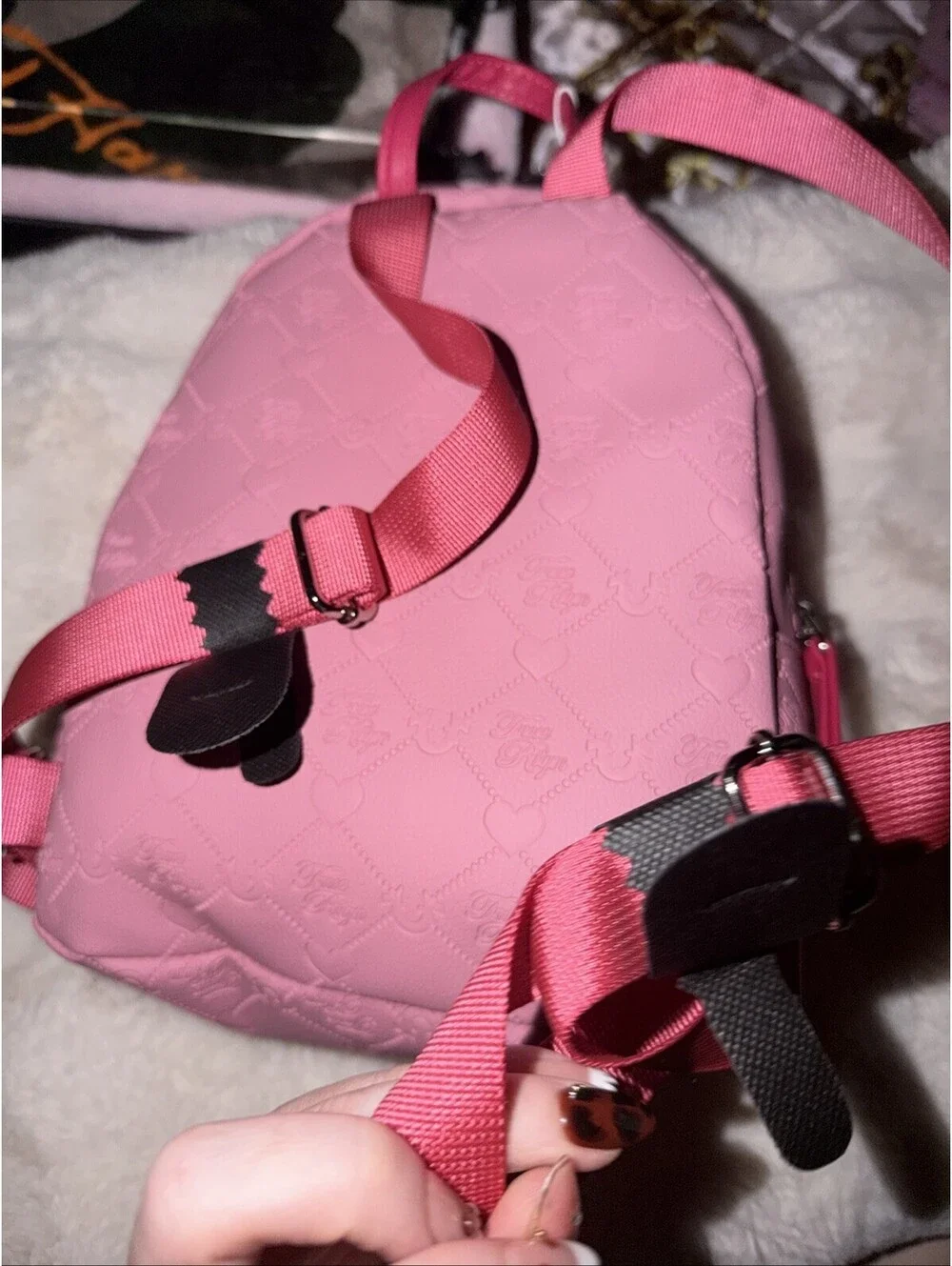 True Religion Horseshoe Mini Backpack Women’s Pink